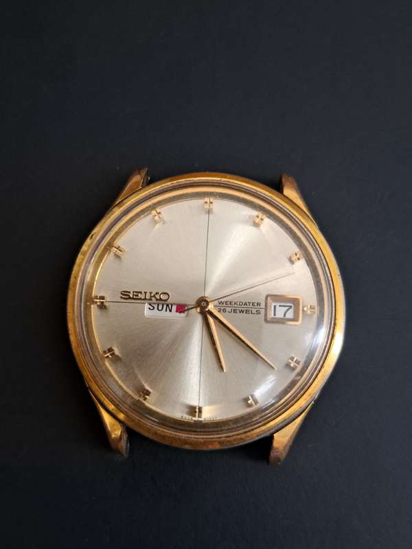Seiko Weekdater Watch (FAULTY)