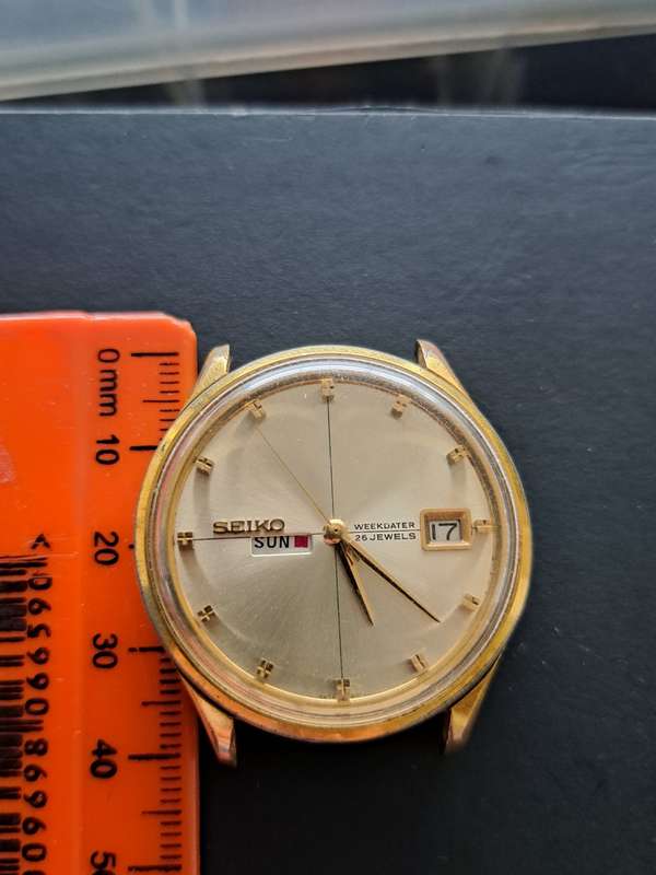 Seiko Weekdater Watch (FAULTY)