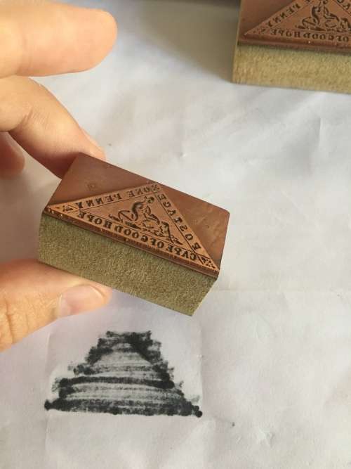 Cape of Good Hope ( 1d Woodblock) Printing Blocks