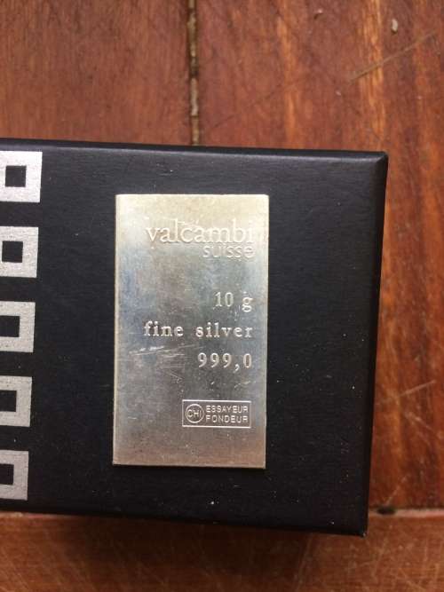 10g Fine silver bar