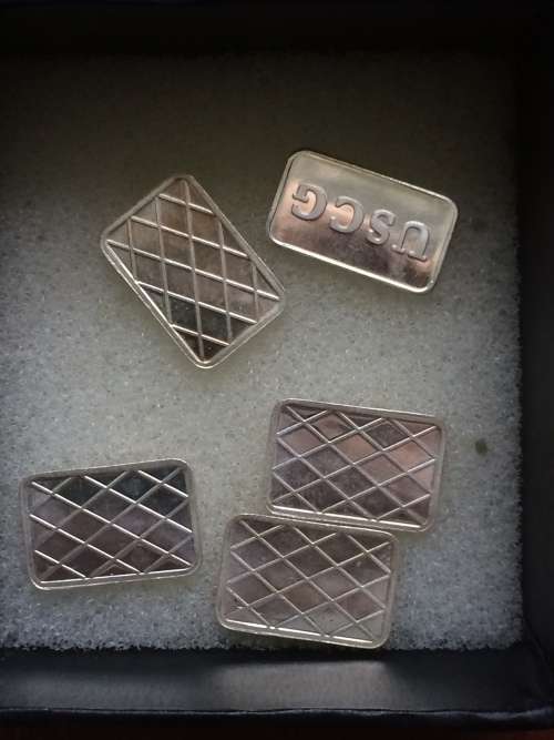 Hard to find 1g fine silver bars