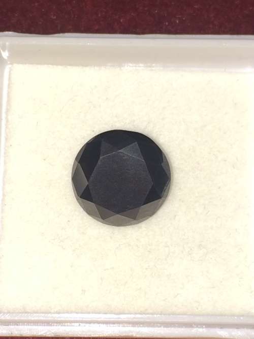 CRAZY R1!!! 5.5ct Black Moissanite STUNNING