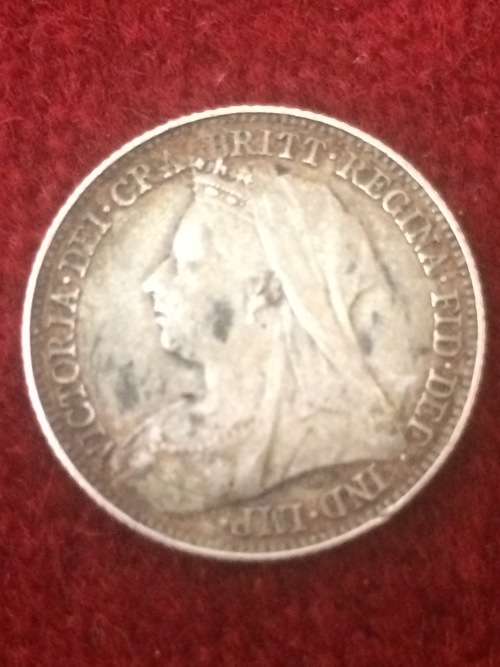 Stunning 1893 6 pence