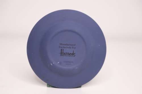 JASPER WEDGWOOD colbalt blue-HARRODS special production small plate
