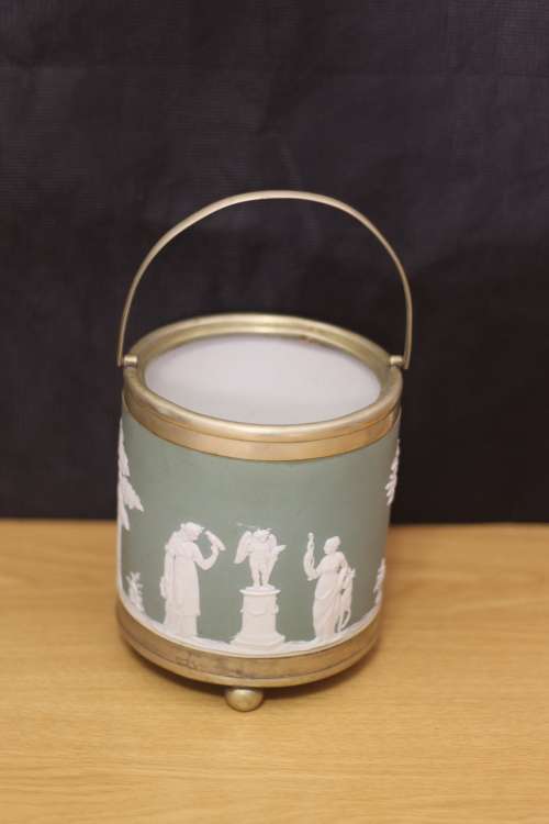 WEDGWOOD BISCUIT BARREL