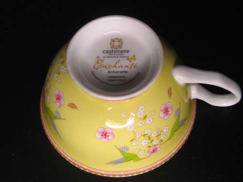 MAXWELL and WILLIAMS--CASHMERE cup and saucer--ENCHANTE`(2 sets)
