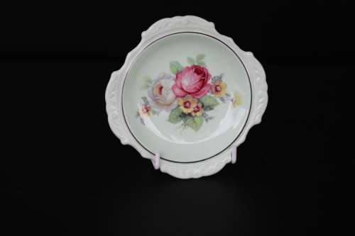 PARAGON-fine bone china decorative plates-two designs as a SET