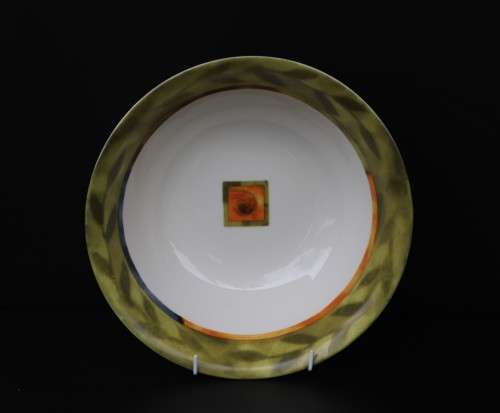 222 FIFTH- Fine china- Modern SALAD BOWL or VEGETABLE DISH / bowl--MICROWAVE and dishwasher safe