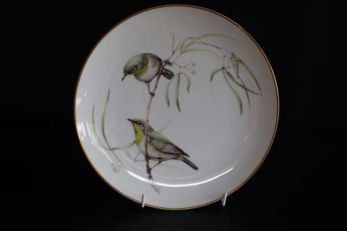 BEST LOVED BIRDS OF SOUTHERN AFRICA --LIMITED EDITION 1983--23CM PLATE CAPE WHITE-EYE