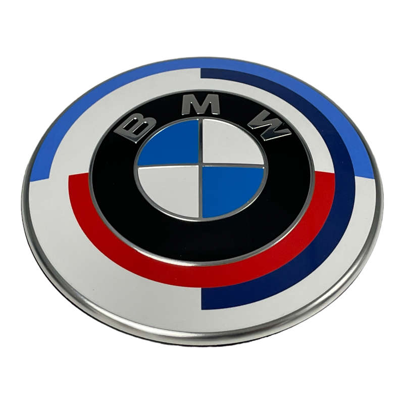 BMW Heritage Badges, M Division 50th Anniversary 6 Piece Set, Brand New