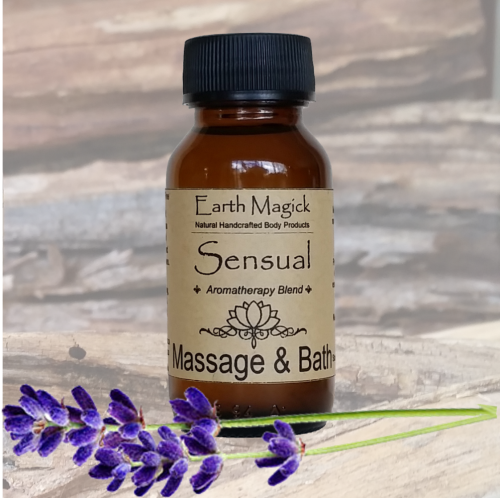 Sensual Massage and Bath Oil - Earth Magick (50ml)