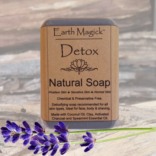 Natural Detox Soap Bar - Earth Magick
