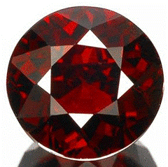 0.365ct Natural GARNET Round 4.05mm