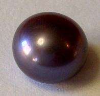 3.05ct Natural BLACK PEARL 8mm
