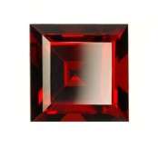 0.470ct Natural GARNET Square