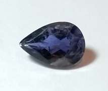 1.670ct Natural IOLITE Pear 10 x 7mm