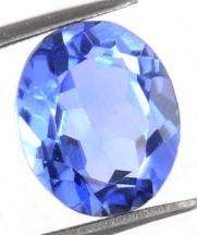 7.050ct Natural BLUE TOPAZ Oval - 13.9 x 10.3 x 8.0mm