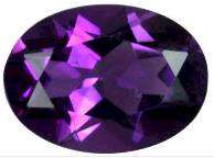 0.700ct Natural AMETHYST Oval