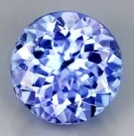 0.030ct Natural TANZANITE Round - Approx. 2.0mm