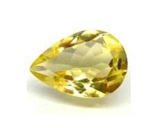 3.090ct Natural CITRINE Pear