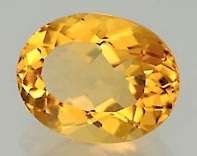 1.030ct Natural CITRINE Oval