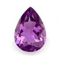 0.470ct Natural AMETHYST Pear 7 x 5mm