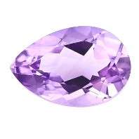 0.460ct Natural PINK AMETHYST Pear 6.8 x 4.5mm