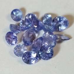 2.420ct Natural TANZANITE Lot