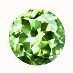 0.090ct Natural GREEN SAPPHIRE Round 2.7mm