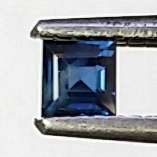 0.130ct Natural BLUE SAPPHIRE Square 2.5mm