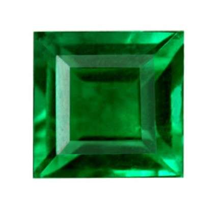 0.030ct Natural EMERALD Square 2mm