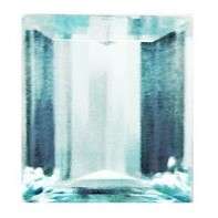 0.960ct Natural AQUAMARINE Rectangle 7 x 6mm