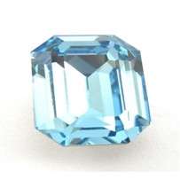 0.840ct Natural AQUAMARINE Octagon 6.5 x 5mm