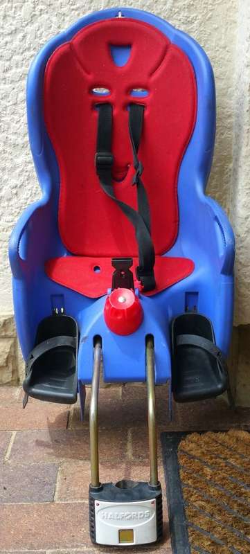 Halford Rear Bicycle Child Carrier Seat