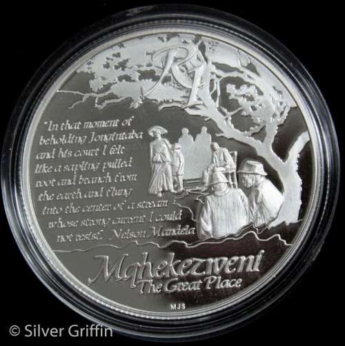 Protea Life of a Legend-Nelson Mandela  R1 SILVER 925 Proof includes certificate