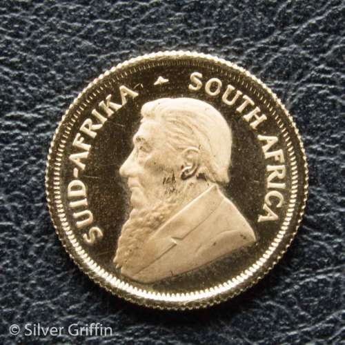 1/10 KRUGERRAND 1984  22ct GOLD