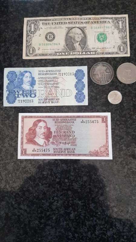 coins and notes