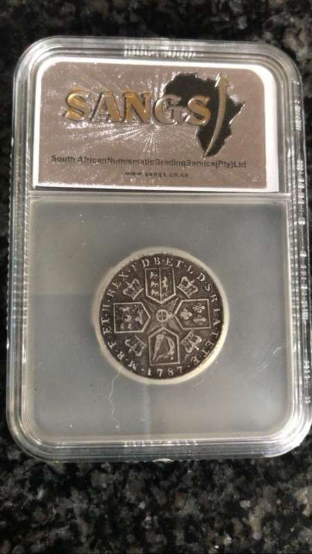 1787 GREAT BRITAIN 1 SHILLING VF20.