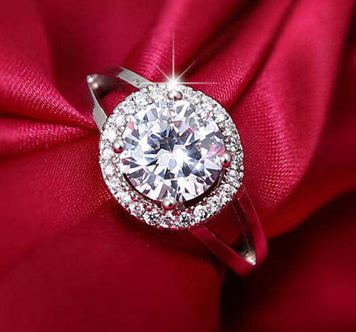 ***OPULENT***1,75ct, Cr Diamond Ring, Size 7/O