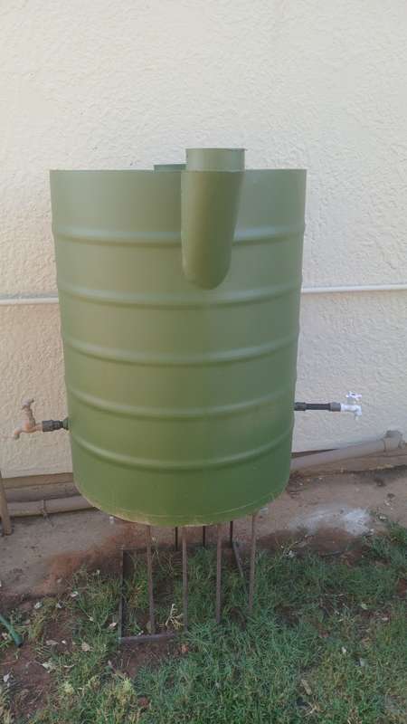 Water tank 320L Industrial rain tank
