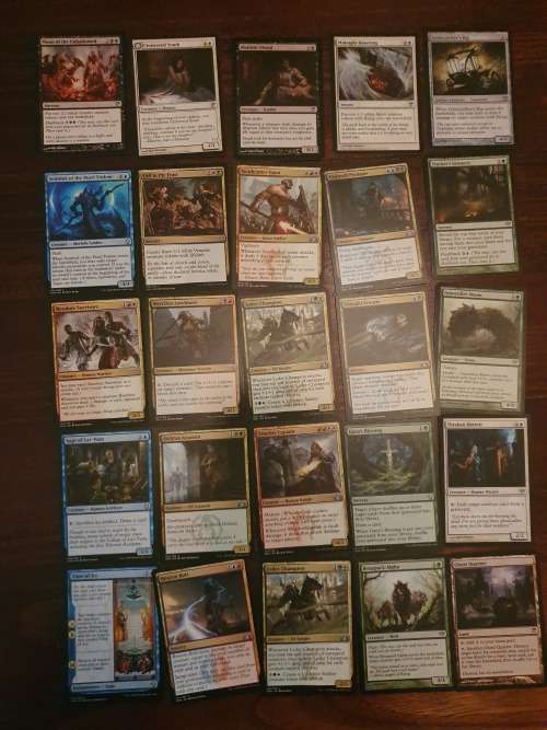 Magic The Gathering 25 Rare 50 Uncommon 500 Common