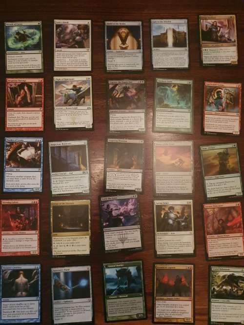 Magic The Gathering 25 Rare 50 Uncommon 500 Common