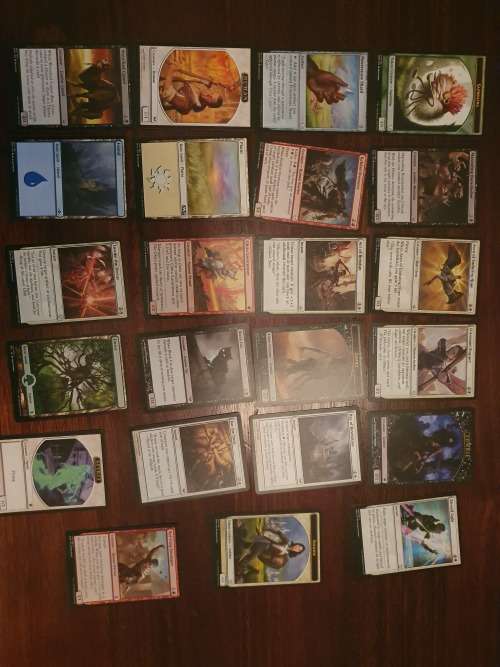 Magic The Gathering 25 Rare 50 Uncommon 500 Common