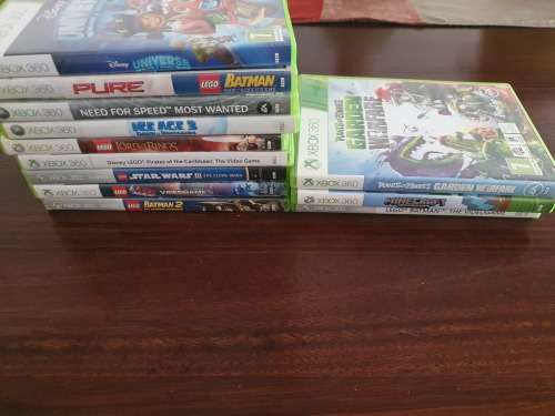 Xbox 360 Kids Bundle , Lego, Minecraft etc.