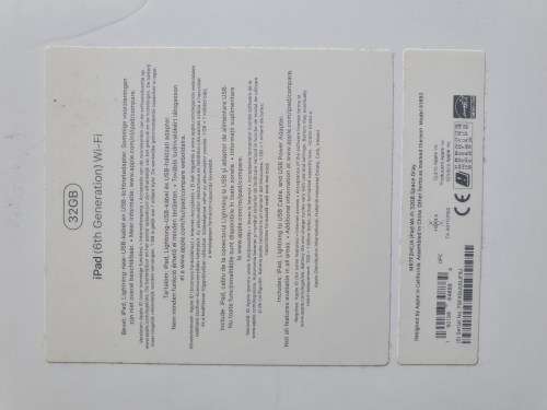 Apple IPad 6 32GB WiFi Only (Please Read)