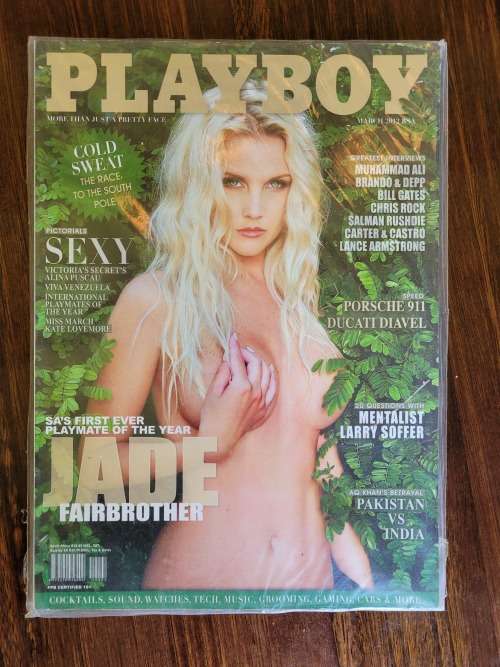 18+ Only !!! Sealed Playboy Magazines