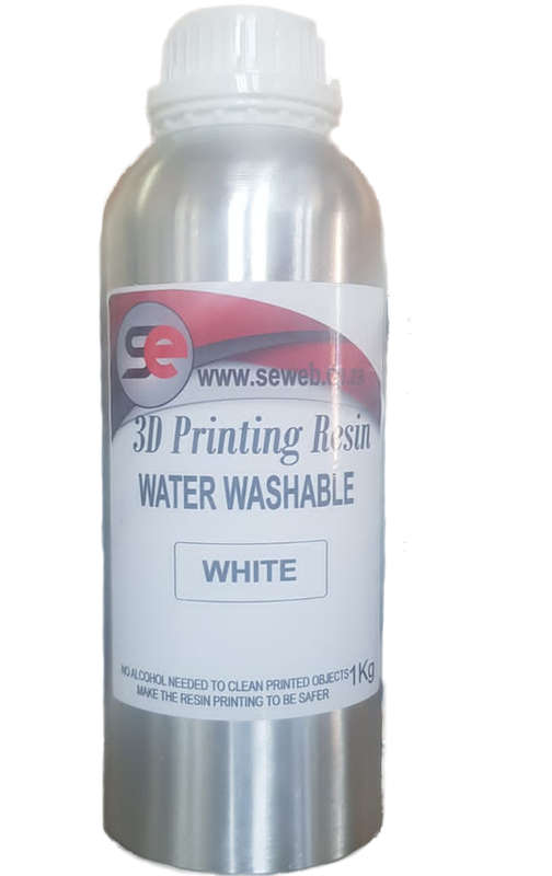 SE  White eResin-PLA (BIO-Based resin) 1kg/ Bottle