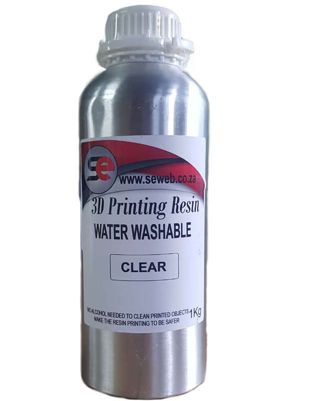 SE Clear Water Washable Resign 1kg/ Bottle