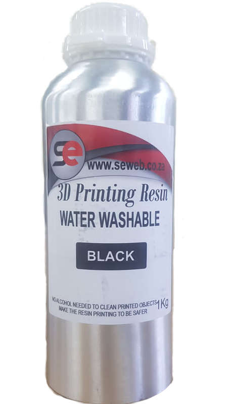 SE Black Water Washable Resign 1kg/ Bottle