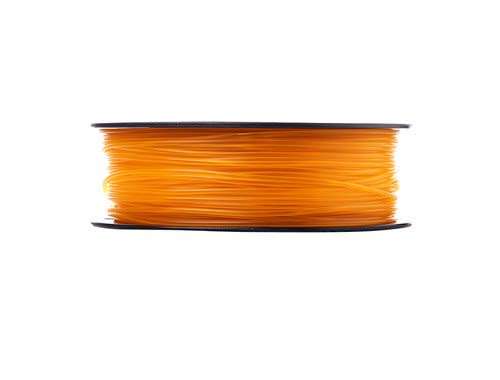 PLA filament, 1.75mm, glass orange, 1kg/roll